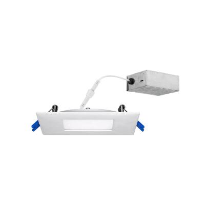 12W 4inch Square LED Slim Recessed Downlight 