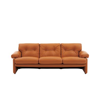 Ital*a Coronado Modern Leather Upholstery Living Room Modular Sofa