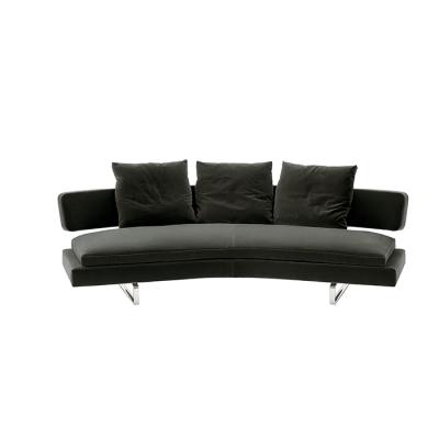 Ital*a Arne Modern Leather Upholstery Living Room Sofa